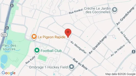 Apartments for rent i Brussels Sint-Pieters-Woluwe - kort over placeringen