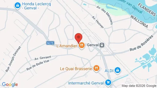 Apartments for rent i Rixensart - kort over placeringen