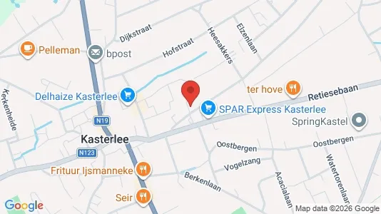 Apartments for rent i Kasterlee - kort over placeringen
