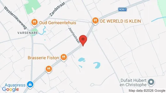 Apartments for rent i Jabbeke - kort over placeringen
