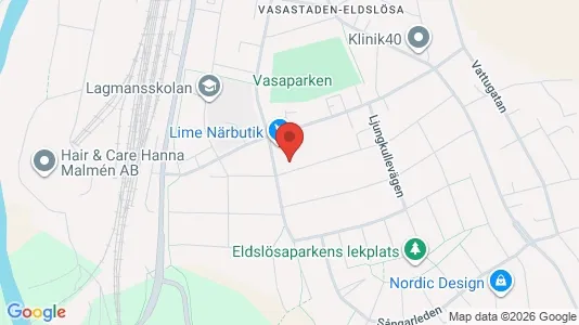 Apartments for rent i Mjölby - kort over placeringen