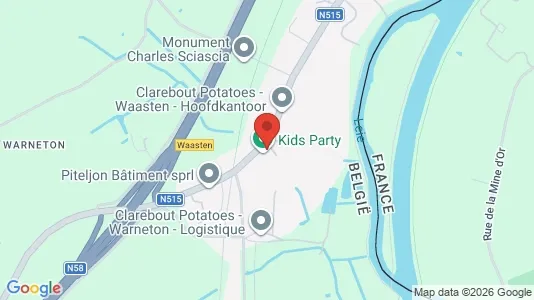Apartments for rent i Komen-Waasten - kort over placeringen