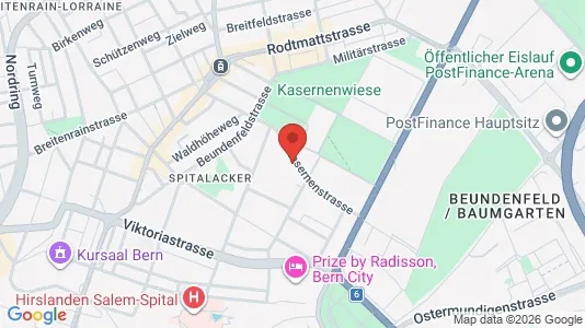 Apartments for rent i Bern-Mittelland - kort over placeringen