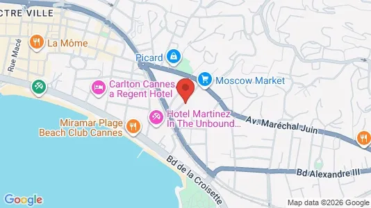 Apartments for rent i Grasse - kort over placeringen