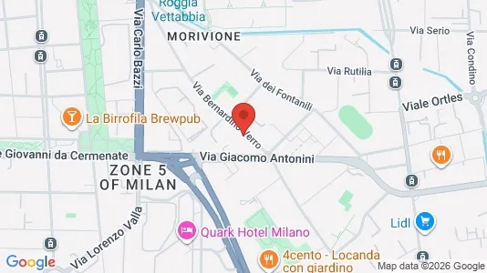Apartments for rent i Milano Zona 5 - Vigentino, Chiaravalle, Gratosoglio - kort over placeringen