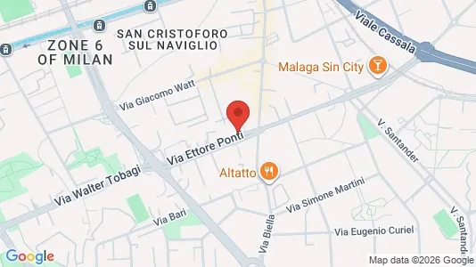 Apartments for rent i Milano Zona 6 - Barona, Lorenteggio - kort over placeringen