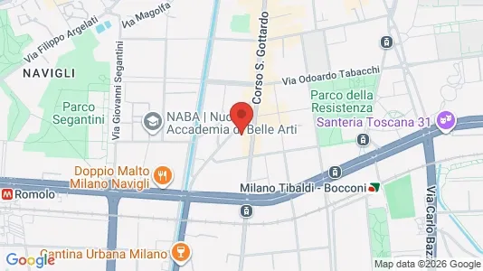 Apartments for rent i Milano Zona 5 - Vigentino, Chiaravalle, Gratosoglio - kort over placeringen