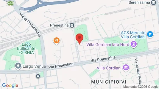 Rooms for rent i Roma Municipio V – Prenestino/Centocelle - kort over placeringen