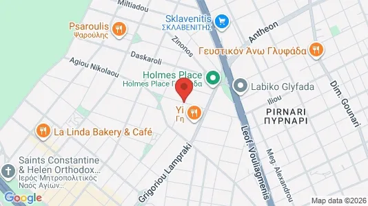 Apartments for rent i Glyfada - kort over placeringen