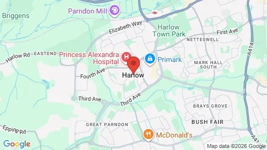 Apartments for rent i Harlow - Essex - kort over placeringen