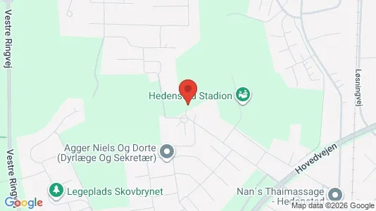 Apartments for rent i Hedensted - kort over placeringen