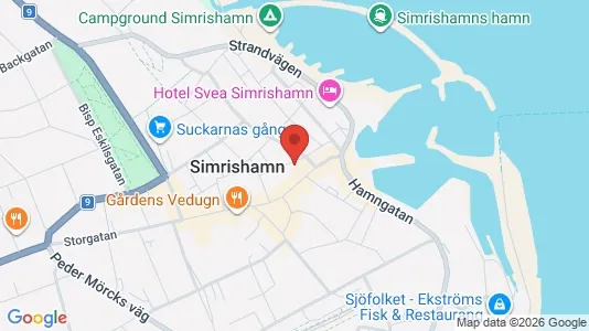 Apartments for rent i Simrishamn - kort over placeringen