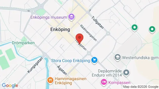 Apartments for rent i Enköping - kort over placeringen