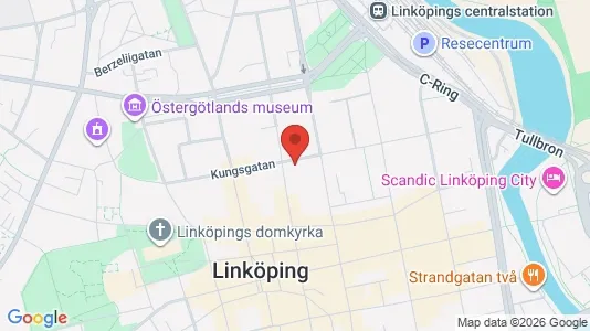 Apartments for rent i Linköping - kort over placeringen