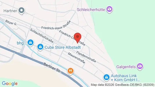 Apartments for rent i Esslingen - kort over placeringen