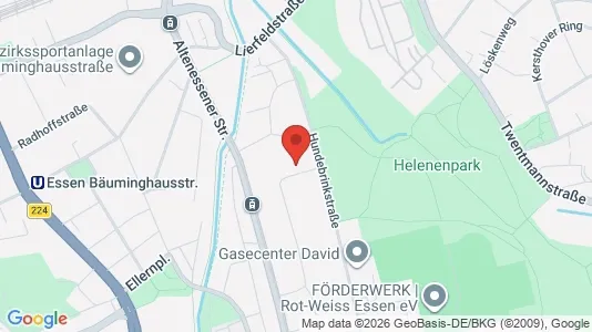 Apartments for rent i Essen - kort over placeringen