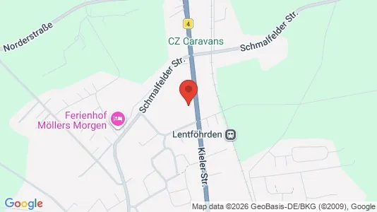 Apartments for rent i Segeberg - kort over placeringen