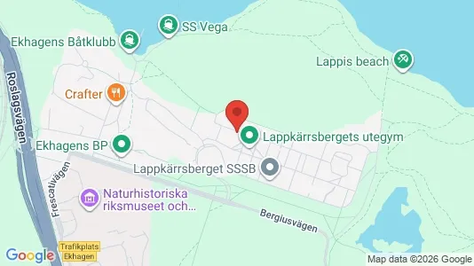 Rooms for rent i Östermalm - kort over placeringen