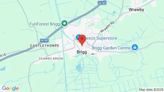 Houses for rent i Brigg - South Humberside - kort over placeringen
