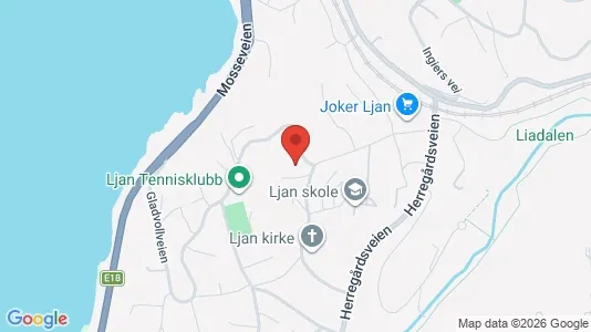 Apartments for rent i Oslo Nordstrand - kort over placeringen