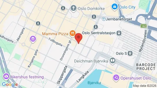 Apartments for rent i Oslo Sentrum - kort over placeringen