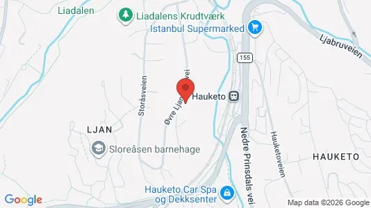 Rooms for rent i Oslo Nordstrand - kort over placeringen