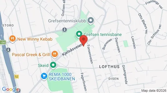 Apartments for rent i Oslo Nordre Aker - kort over placeringen