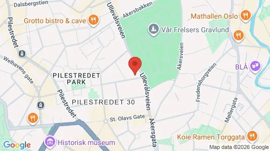 Apartments for rent i Oslo St. Hanshaugen - kort over placeringen