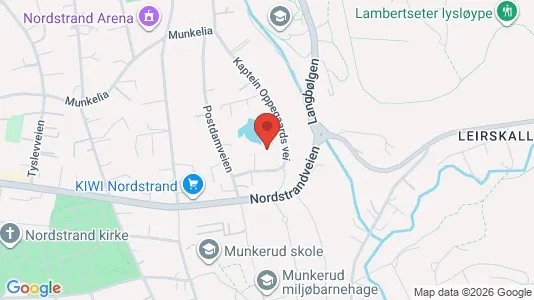 Rooms for rent i Oslo Nordstrand - kort over placeringen