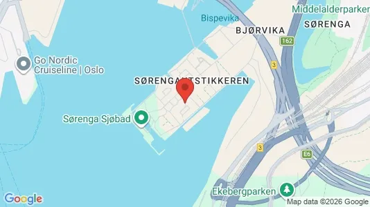Apartments for rent i Oslo Gamle Oslo - kort over placeringen