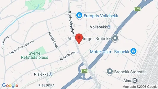 Rooms for rent i Oslo Bjerke - kort over placeringen