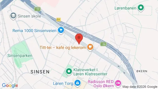 Apartments for rent i Oslo Grünerløkka - kort over placeringen