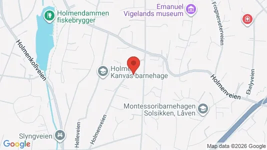 Rooms for rent i Oslo Vestre Aker - kort over placeringen