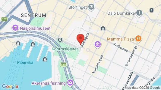 Apartments for rent i Oslo Sentrum - kort over placeringen