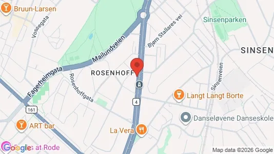 Apartments for rent i Oslo Grünerløkka - kort over placeringen