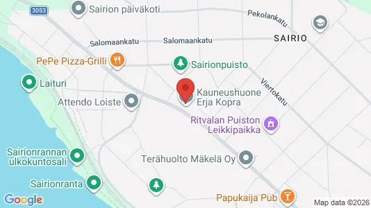 Apartments for rent i Hämeenlinna - kort over placeringen