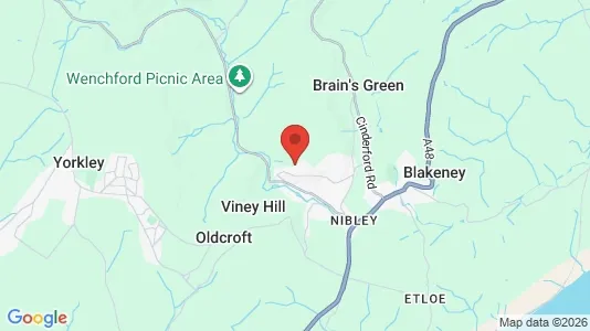 Houses for rent i BLAKENEY/Lydney - Gloucestershire - kort over placeringen
