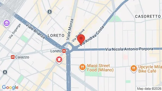 Rooms for rent i Milano Zona 3 - Porta Venezia, Città Studi, Lambrate - kort over placeringen