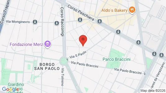 Apartments for rent i Turin - kort over placeringen