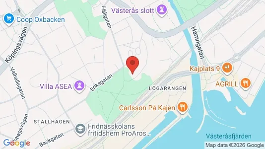 Apartments for rent i Västerås - kort over placeringen
