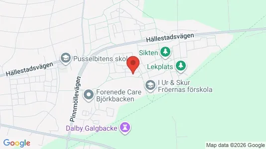 Apartments for rent i Lund - kort over placeringen
