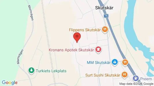 Apartments for rent i Älvkarleby - kort over placeringen