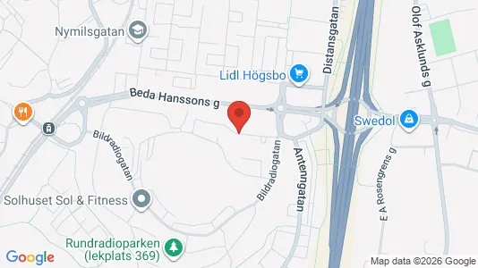 Apartments for rent i Askim-Frölunda-Högsbo - kort over placeringen