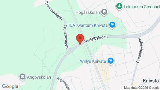 Apartments for rent i Knivsta - kort over placeringen