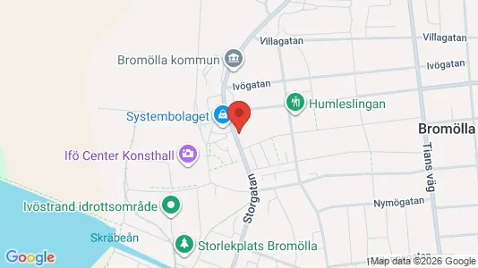 Apartments for rent i Bromölla - kort over placeringen