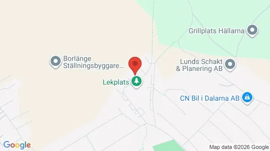 Apartments for rent i Borlänge - kort over placeringen