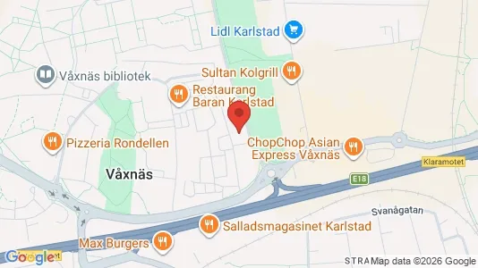 Apartments for rent i Karlstad - kort over placeringen