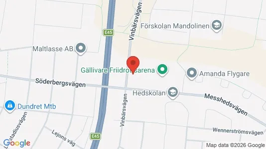 Apartments for rent i Gällivare - kort over placeringen