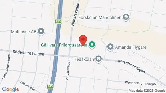 Apartments for rent i Gällivare - kort over placeringen