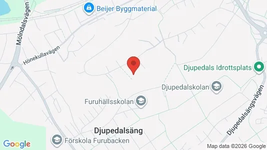 Apartments for rent i Härryda - kort over placeringen